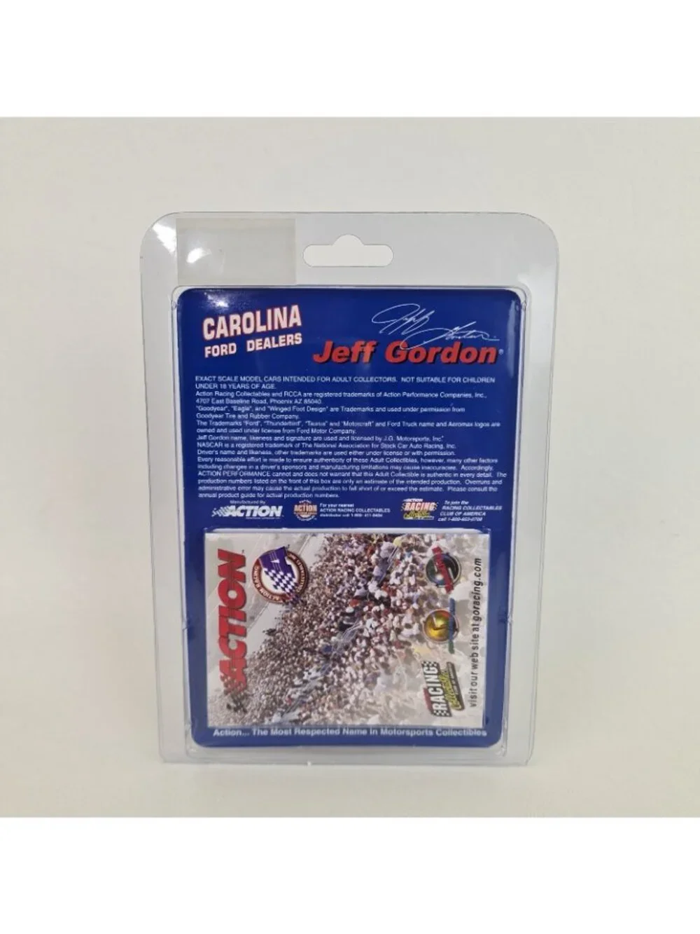 Action 1:64 Platinum Series Nascar Carolina Ford Dealers #1 Jeff Gordon 10107